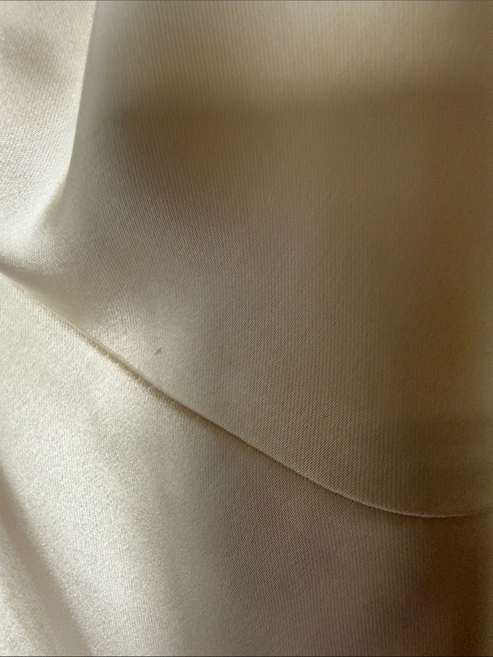 Princess Polly Ivory Satin Twist-Front Chemise Sz 4 - Picture 7 of 8